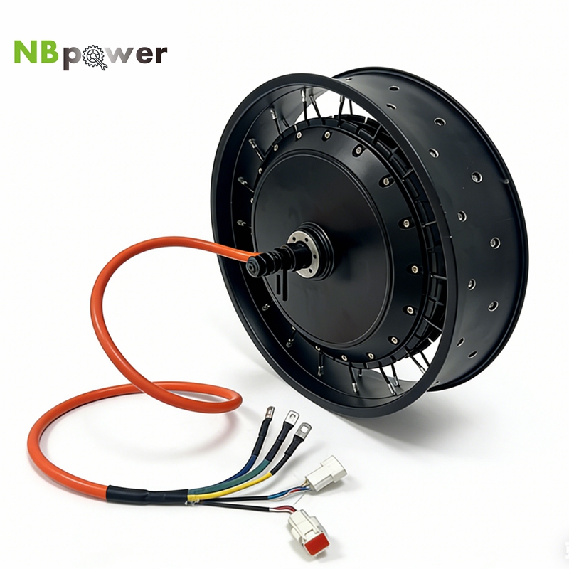 NBpower/QS 273 40H 48-96v Rate - 72V 8000W Brushless Hub Motor ulasan dan harga